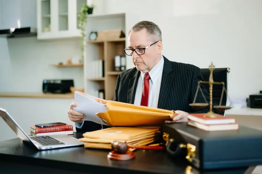 Charlotte car accident lawyer Mark Farbman reviewing disputed fault evidence for NC car accident claim