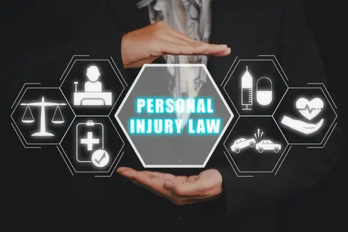 Personal Injury Law Concept